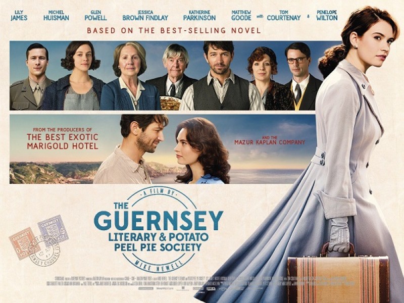 movie review the guernsey literary and potato peel